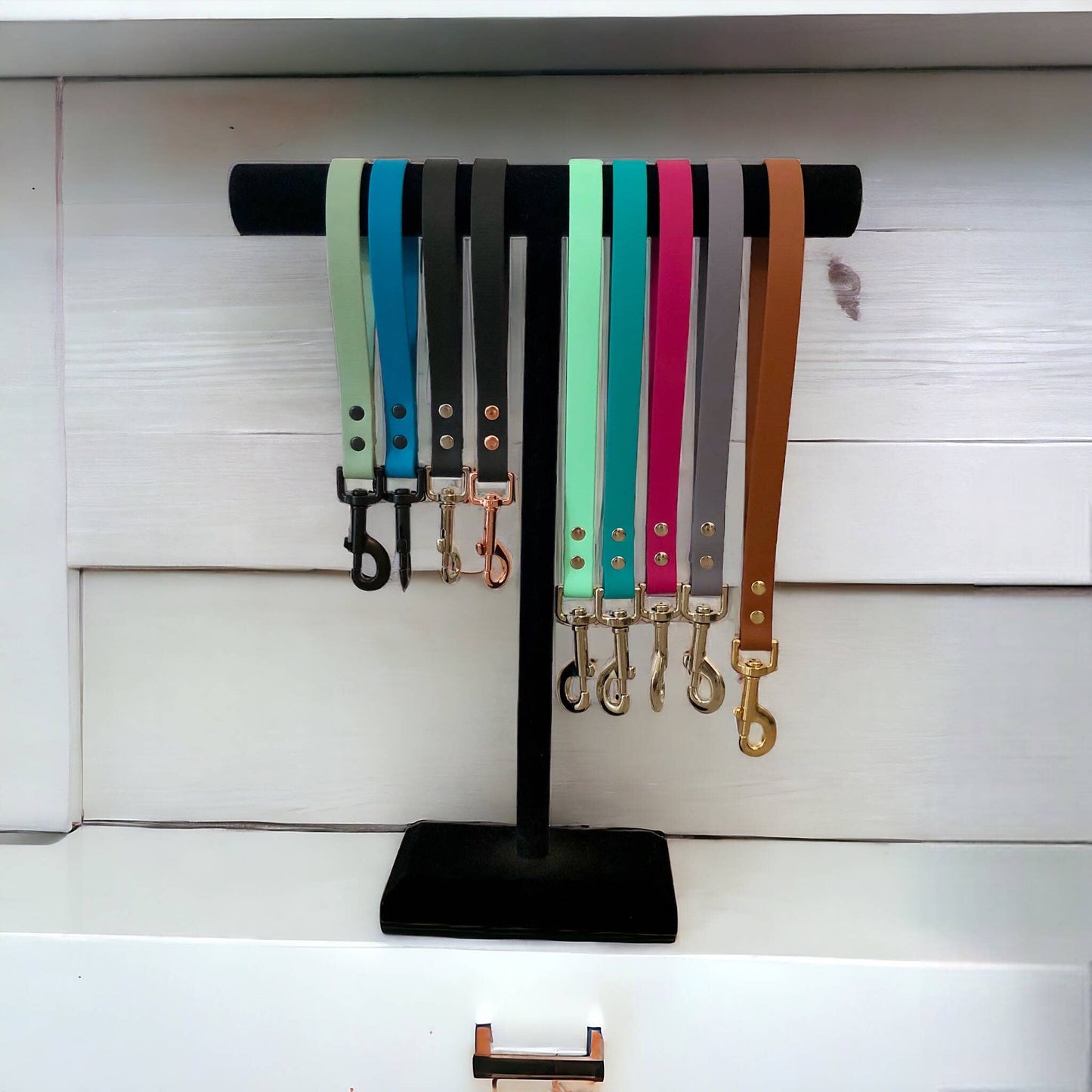 Traffic Lead for Dogs | 10" | BioThane | Waterproof Leash