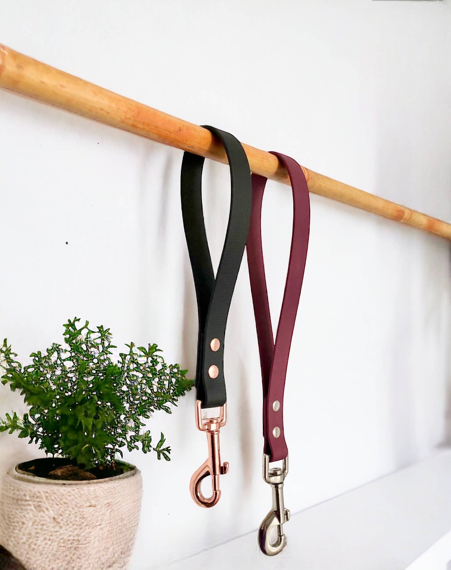 Traffic Lead for Dogs | 10" | BioThane | Waterproof Leash