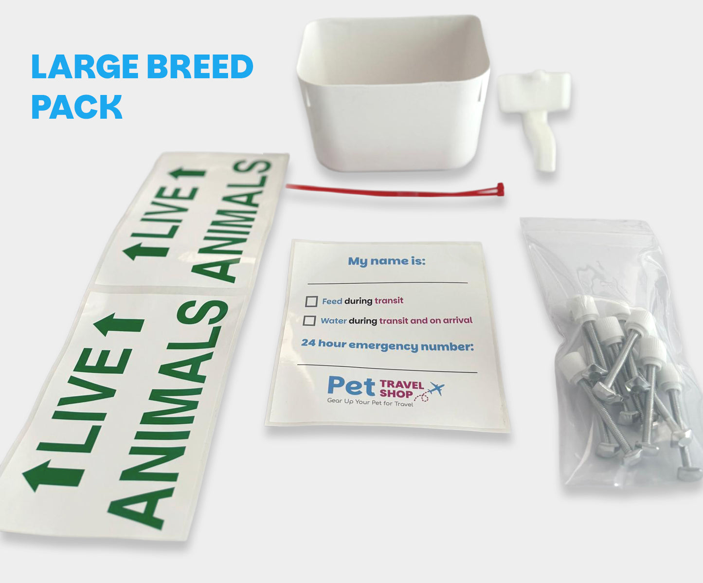 Travel Carrier Accessories Kit