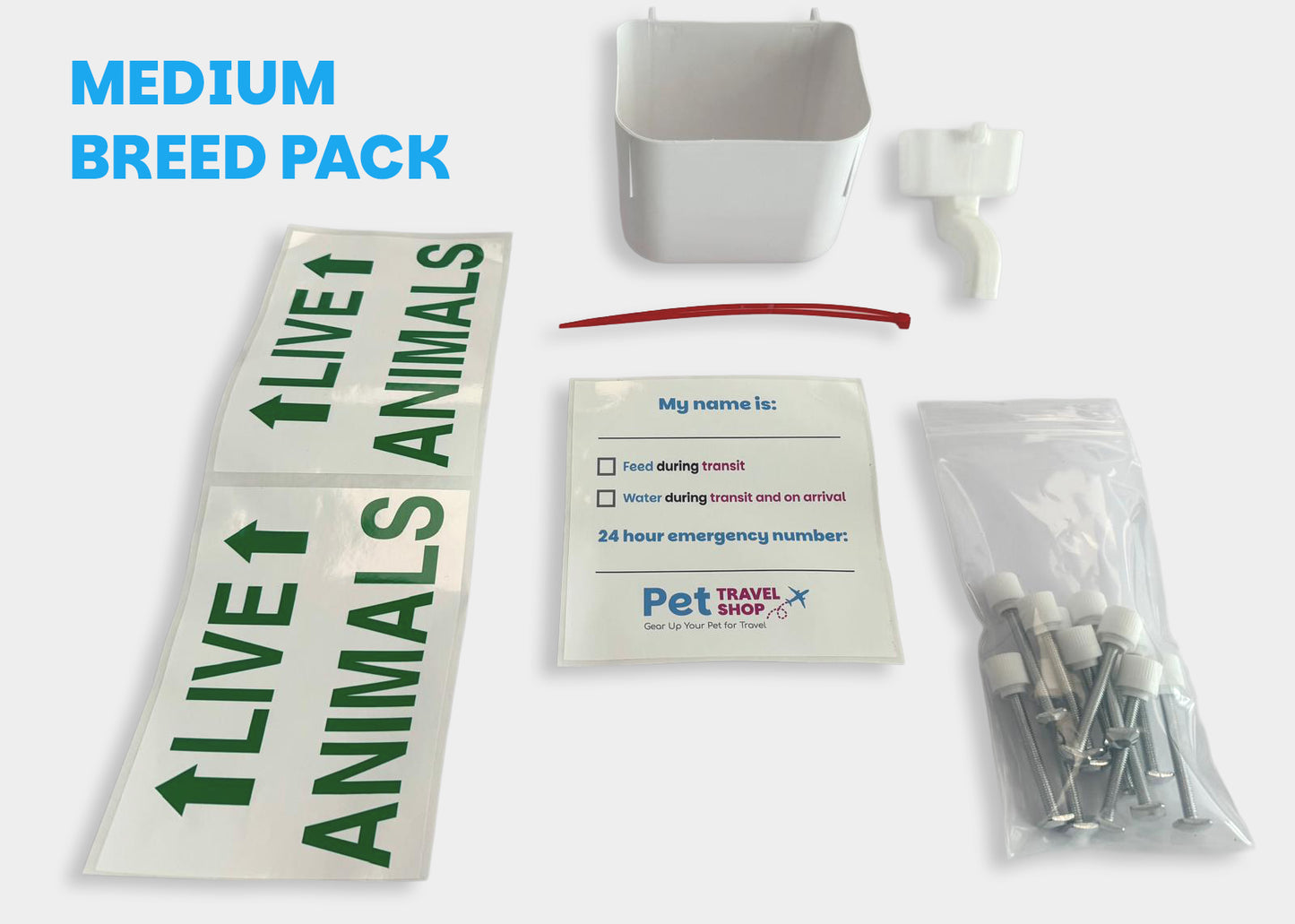 Travel Carrier Accessories Kit