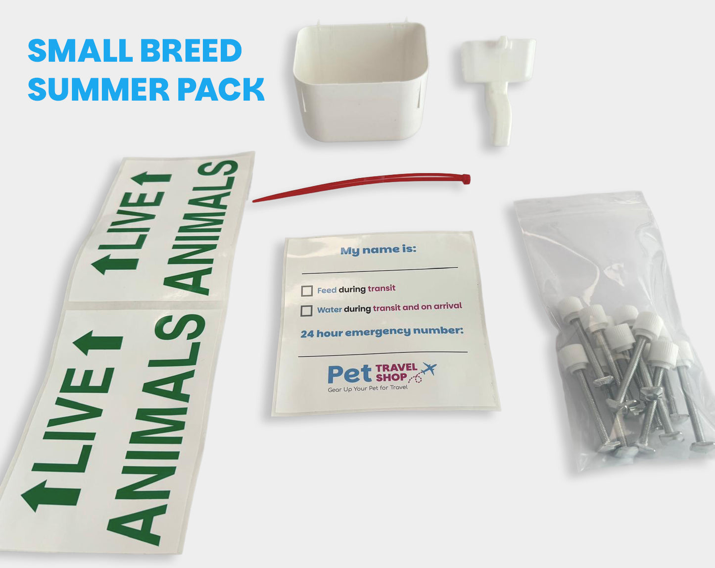 Travel Carrier Accessories Kit