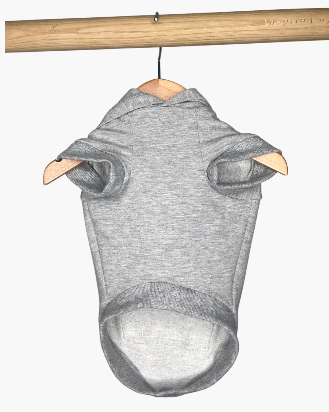 Bamboo Everyday Hoodie for Dogs - Light Heather Grey